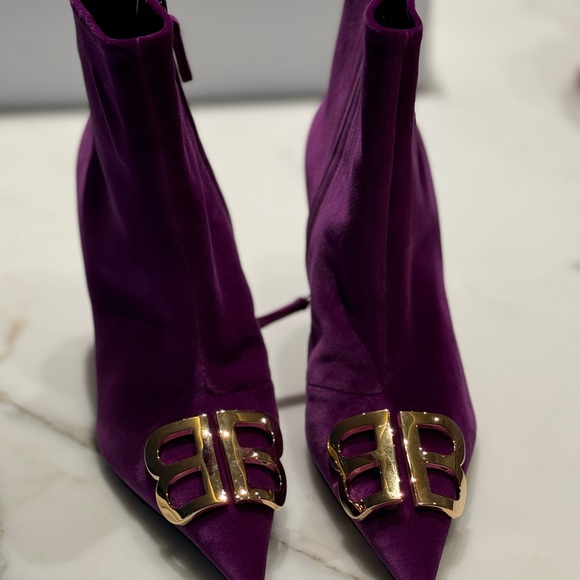 NWT Purple Balenciaga Boots - Picture 3 of 8